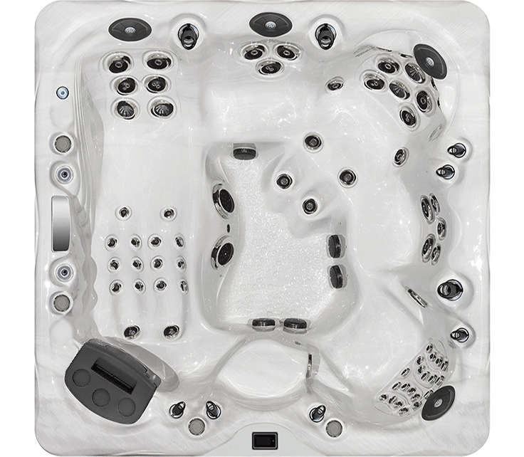 LSX 800 overhead seating layout
