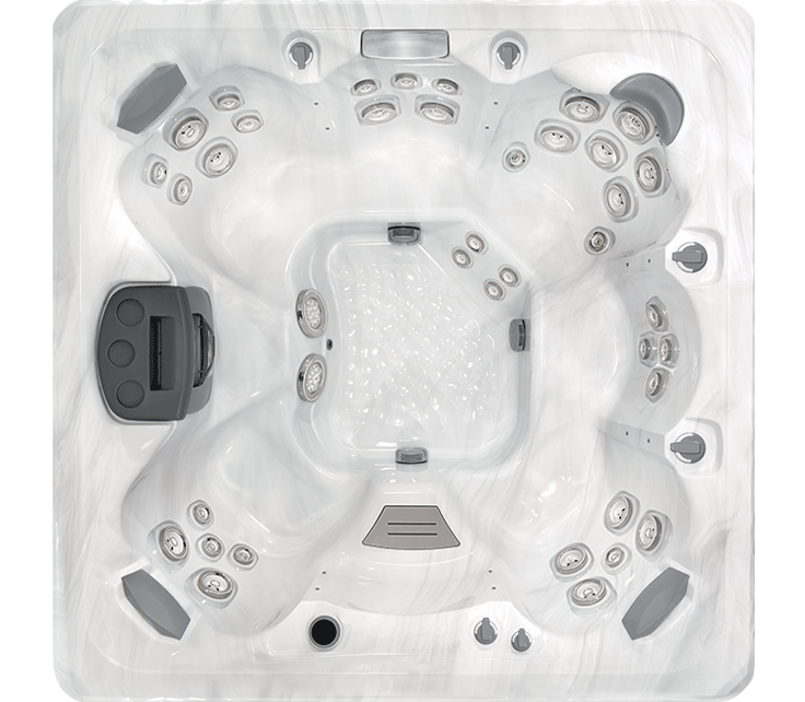 TS 8.25 overhead seating layout